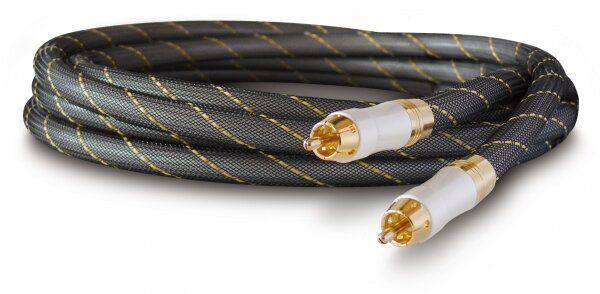 Ensemble de câbles cinch stéréo haut de gamme 2x3m