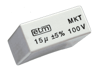 ETM MKT Radial 100 - 15 µF