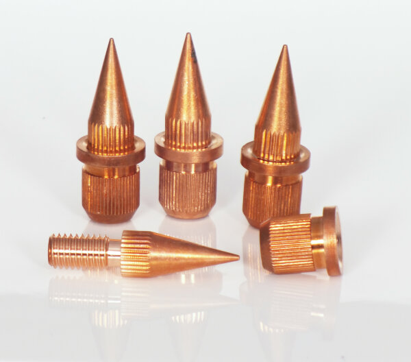 Spikes copper